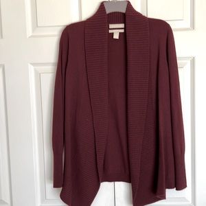 Banana Republic Cardigan, burgundy size Small.